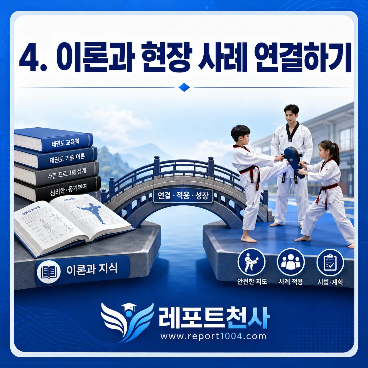 4. 이론과 현장 사례 연결하기 포스터