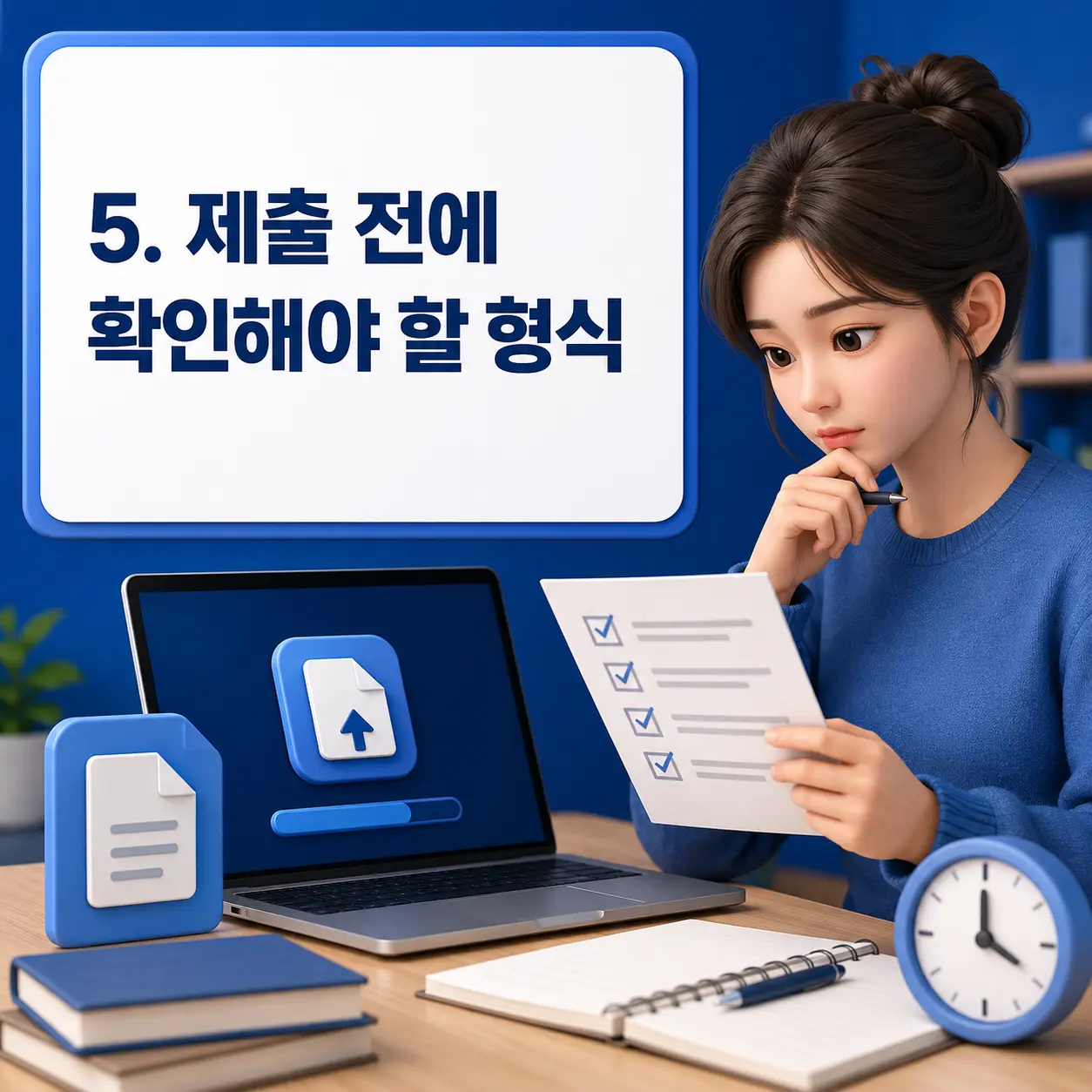 5. 제출 전에 확인해야 할 형식 포스터